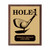 Golf Hole in One Award Plaque Cherry