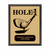 Golf Hole in One Award Plaque Black