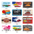 3x5 Magnetic Dash Plaque Designs 13-24