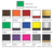 Plastic Plate and Tag Color options