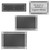 Rectangle Cast Aluminum Wall Plaque Rectangle Cast Aluminum Wall Plaque
