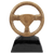 10 inch Golden Steering Wheel Car Show Resin Trophy | Fast Production & Free Personalization
