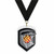 Nothing But Net Basketball Acrylic Medal