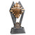 Basketball Sun Ray Trophy with Engraved Plate