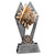 Cheerleading Sun Ray Trophy with Engraved Plate