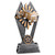 Music Sun Ray Trophy with Engraved Plate