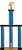 RODEO 3 COLUMN TROPHY