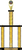 COUNTY FAIR 3 COLUMN TROPHY