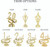 Set E Package Set of 3 Trophies trim options, Free engraving & fast production Set E Package Set of 3 Trophies trim options, Free engraving & fast production