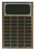 Genuine walnut 12x18 plaque 36 1 x 2 1/2 plates