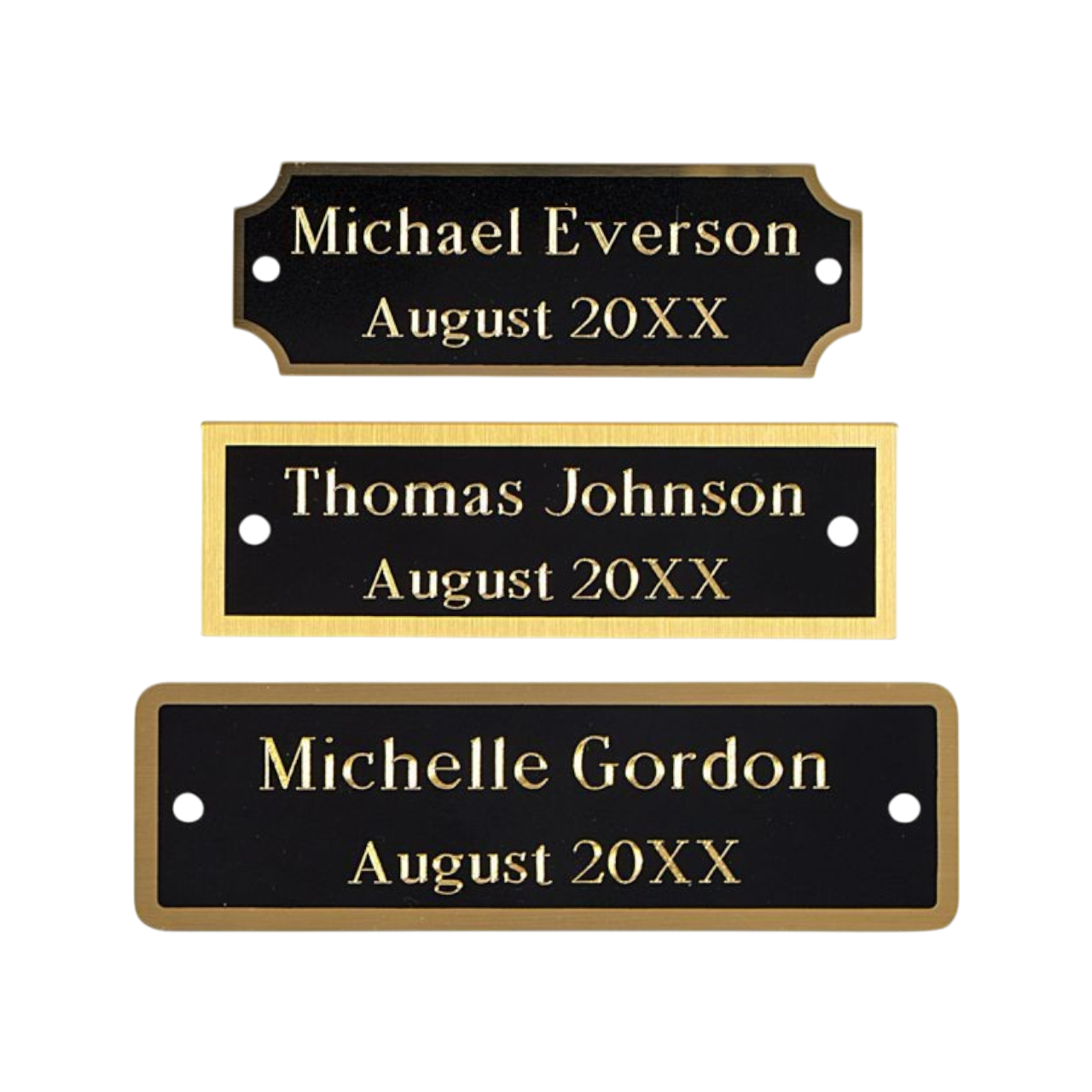 Trophy & Plaque Plates