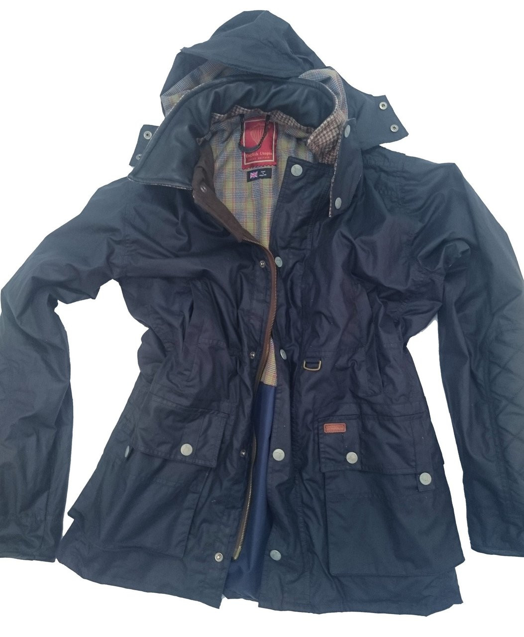 men's cotton jacket with hood