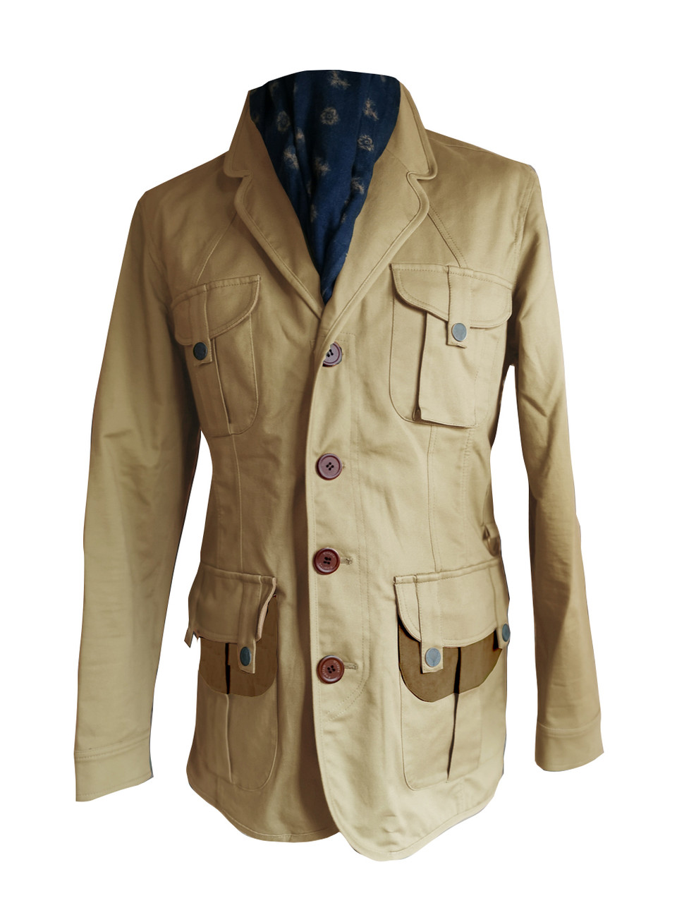 linen safari jacket mens