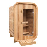 Thermowood Mini-Cube Sauna - 2 Person