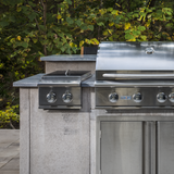 Pro Double Side Burner With LED Illumination