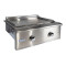 30" Stainless Steel Built-In Griddle Silo