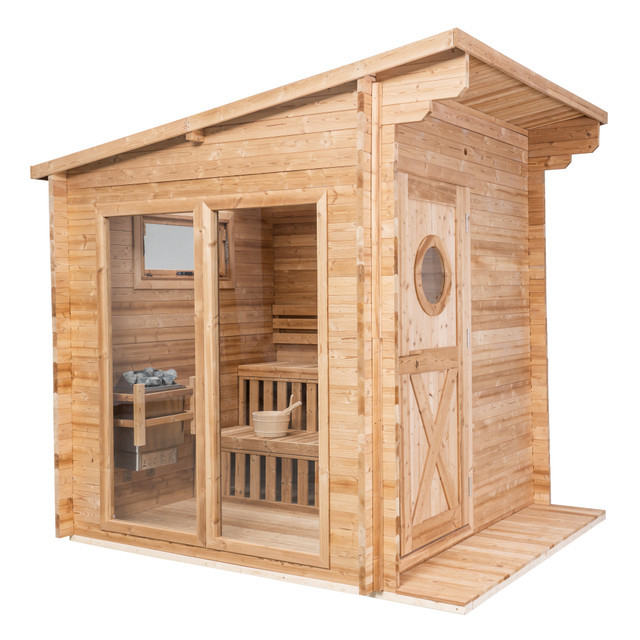 Thermowood Garden Sauna - 8 Person