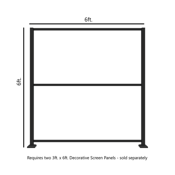 Screen Panel Frame Kit 3ft. x 6ft.
