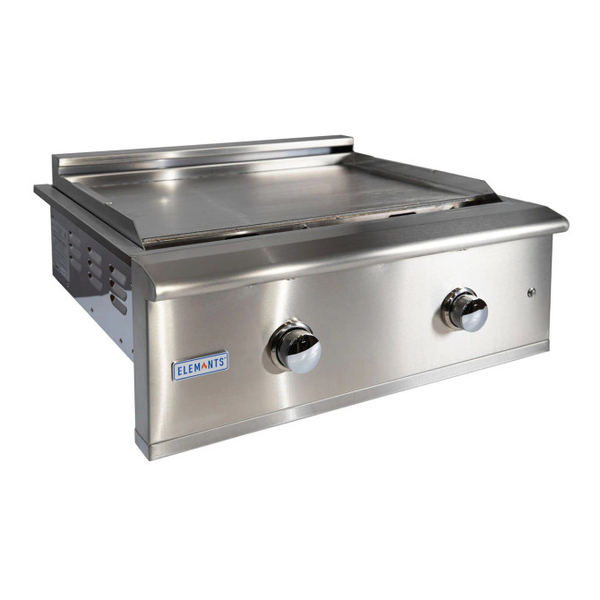 30" Stainless Steel Built-In Griddle Silo
