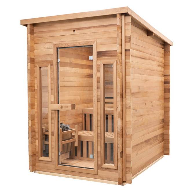 Thermowood Cabin Outdoor Sauna - 4 Person