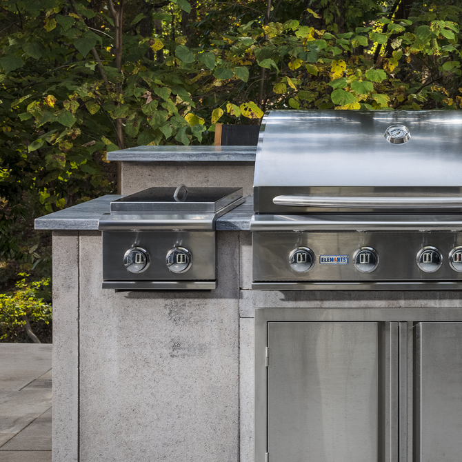 Pro Double Side Burner With LED Illumination