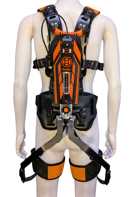Biolift Lumbar Exoskeleton Back Closeup