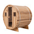 Extra-Wide Thermowood Barrel Sauna - 6 Person