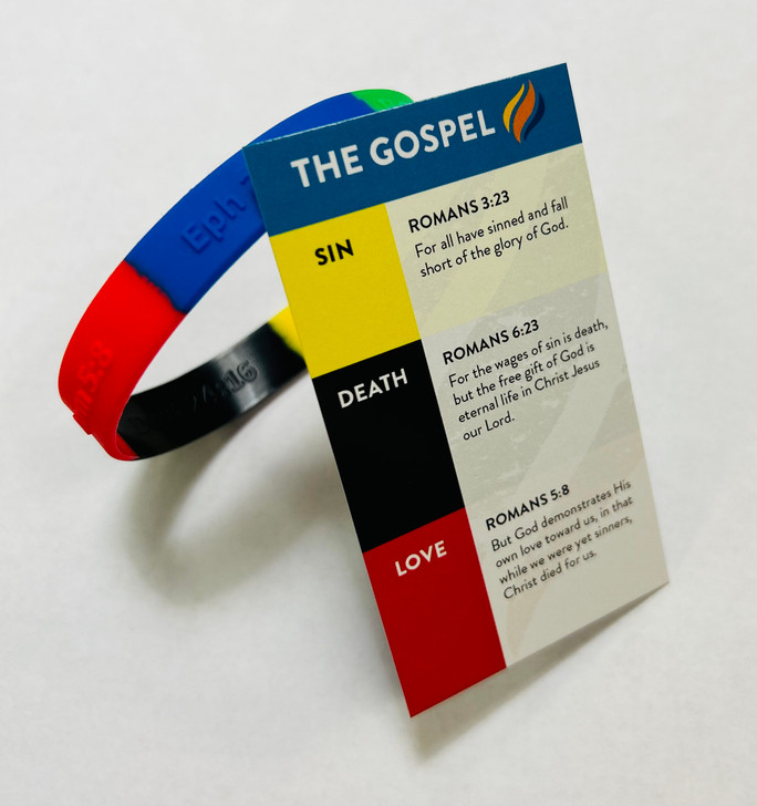 TTR Wristband and Verse Card - English Edition (10 pack)