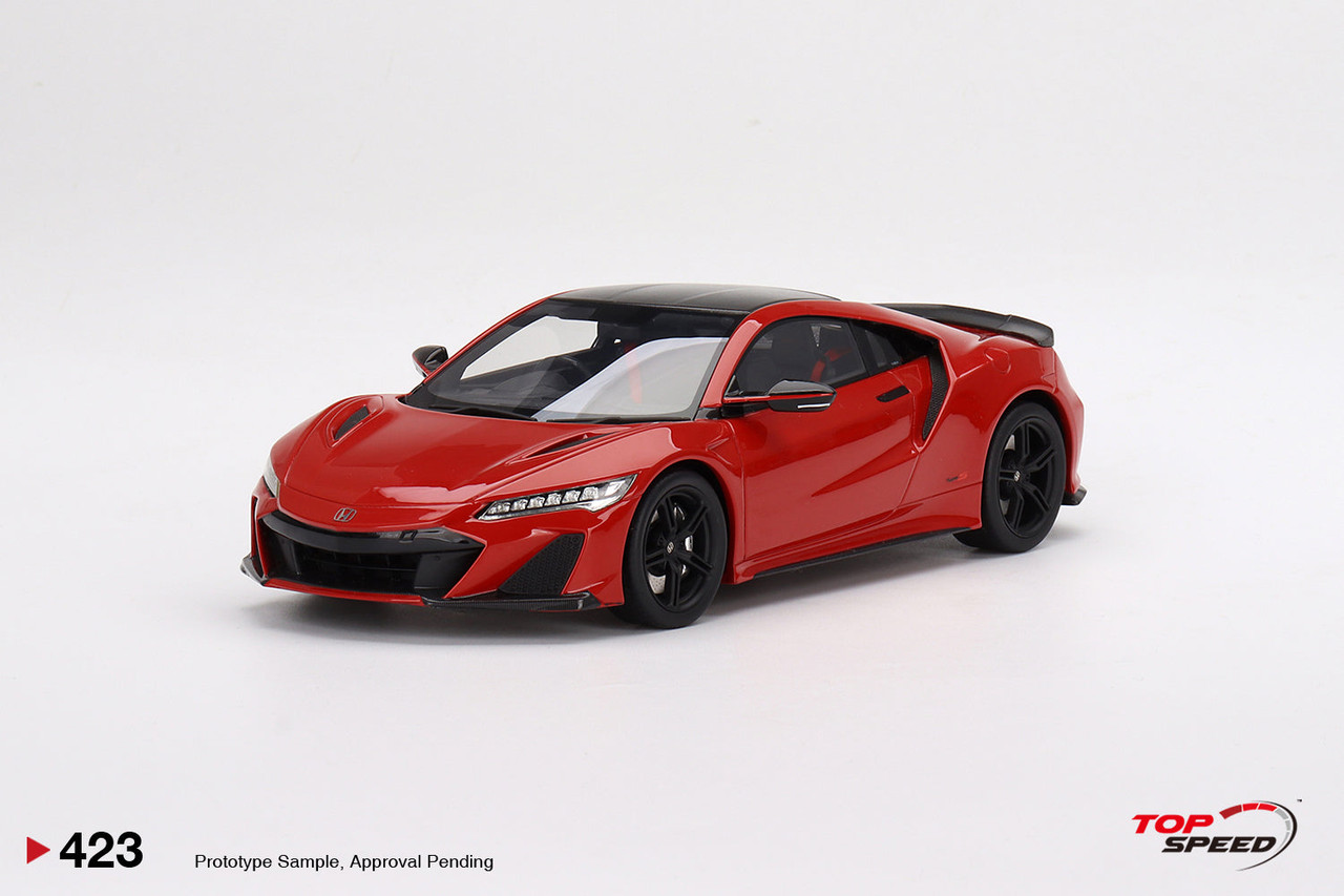 TopSpeed 1:18 Honda NSX Type S 2022 Curva Red (TS0423) Resin