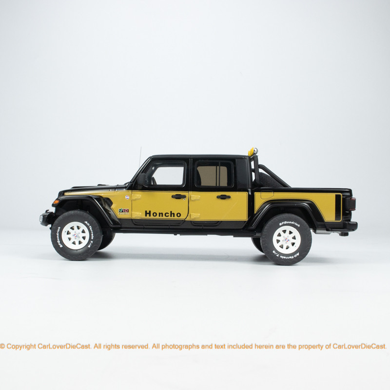 GT Spirit 1:18 JEEP GLADIATOR HONCHO 2020 BLACK (GT422) Resin Car