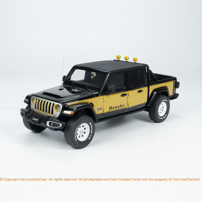 GT Spirit 1:18 JEEP GLADIATOR HONCHO 2020 BLACK (GT422) Resin Car