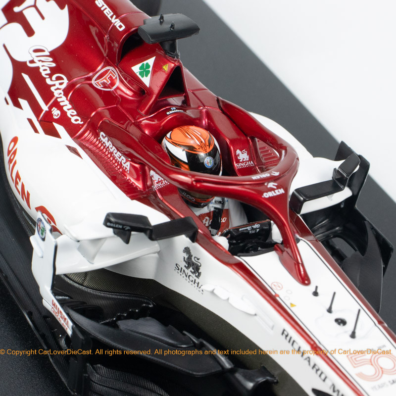 MINICHAMPS 1:18 ALFA ROMEO RACING F1 C39 - KIMI RAIKKONEN 