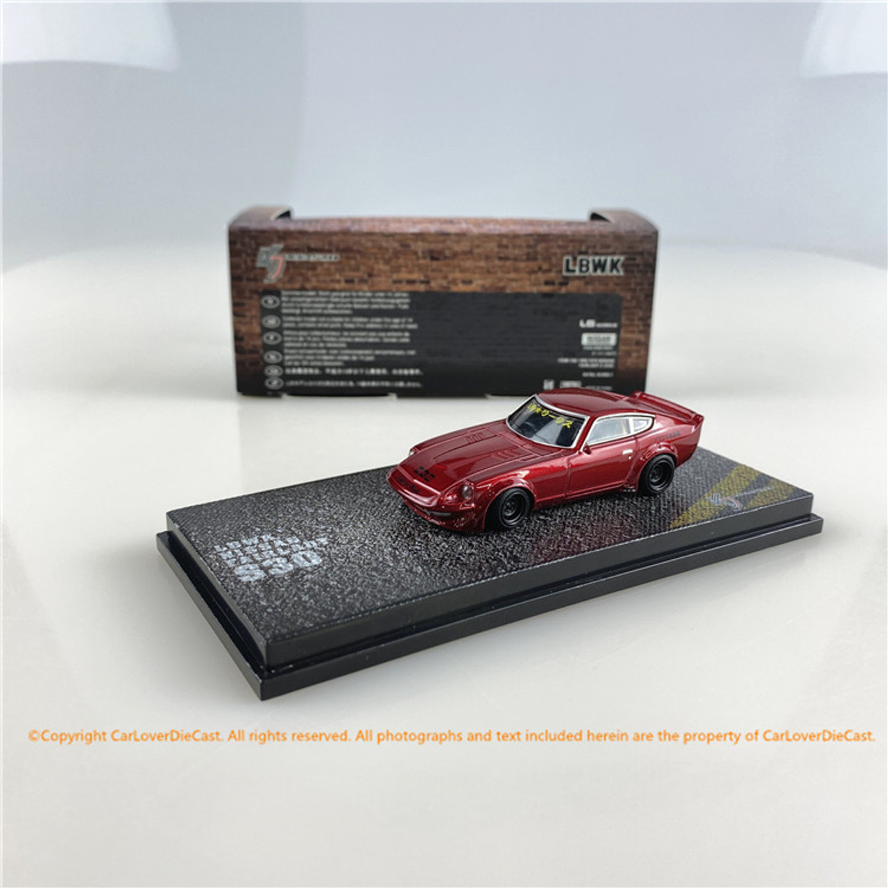 KJ Miniatures 1:64 LBWK Nissan FairLady S30 KJ64003OR(KJ002