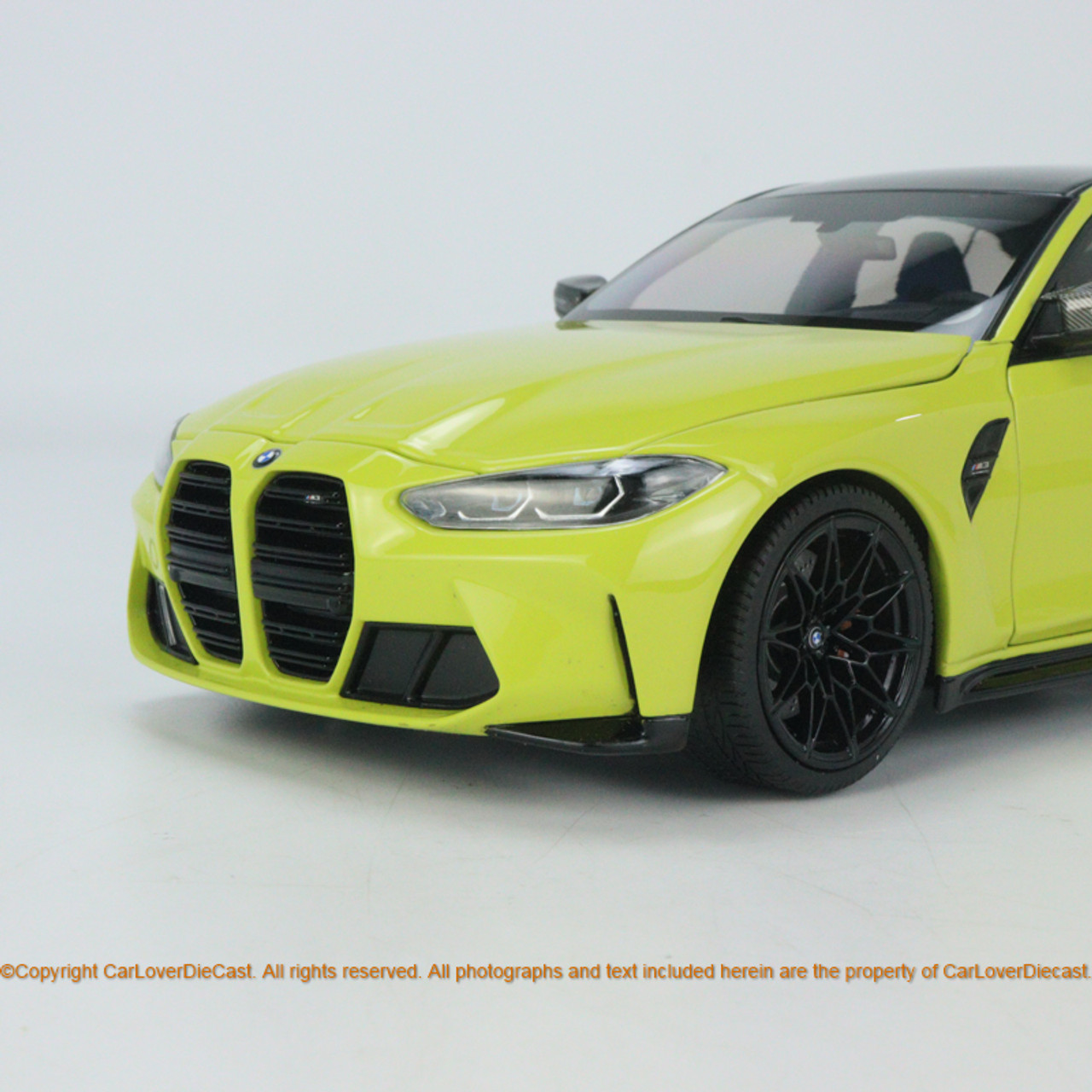 MINICHAMPS 1:18 BMW M3 Competition Sao paulo yellow diecast