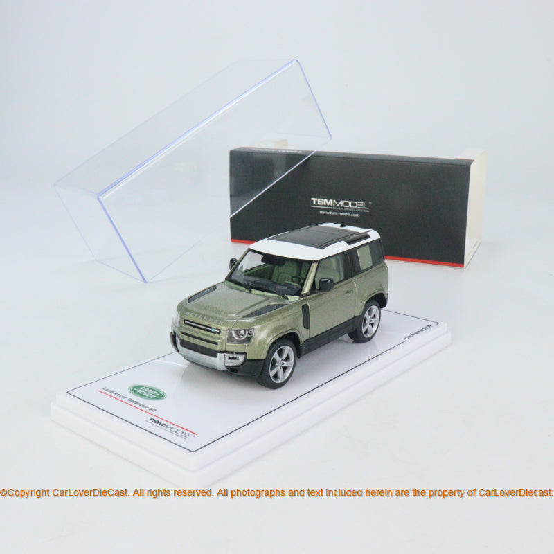 TSM 1:43 Land Rover Defender 90 First Edition Pangea Green