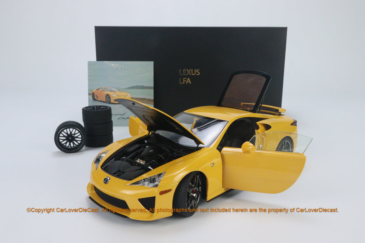 ミニカー AUTOart 1/18 LFA nur AUTOart 1:18 Scale Lexus LFA Nurburgring Package, Orange