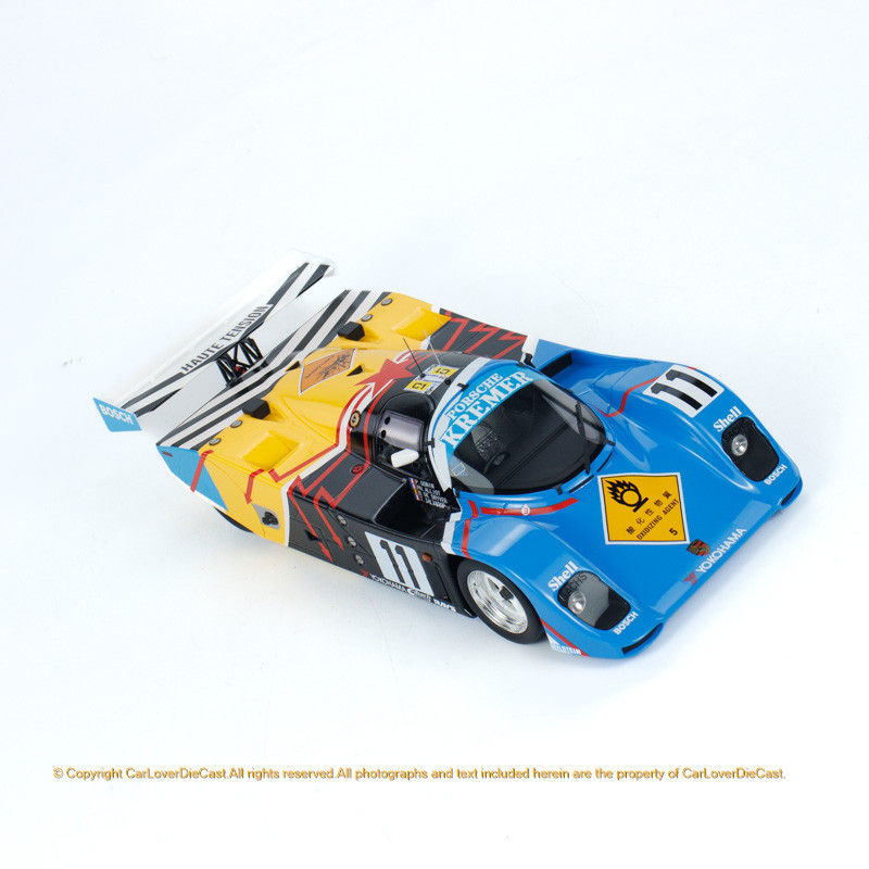TopSpeed 1:18 Porsche 962 CK6 #11 Porsche Kremer Racing 1990