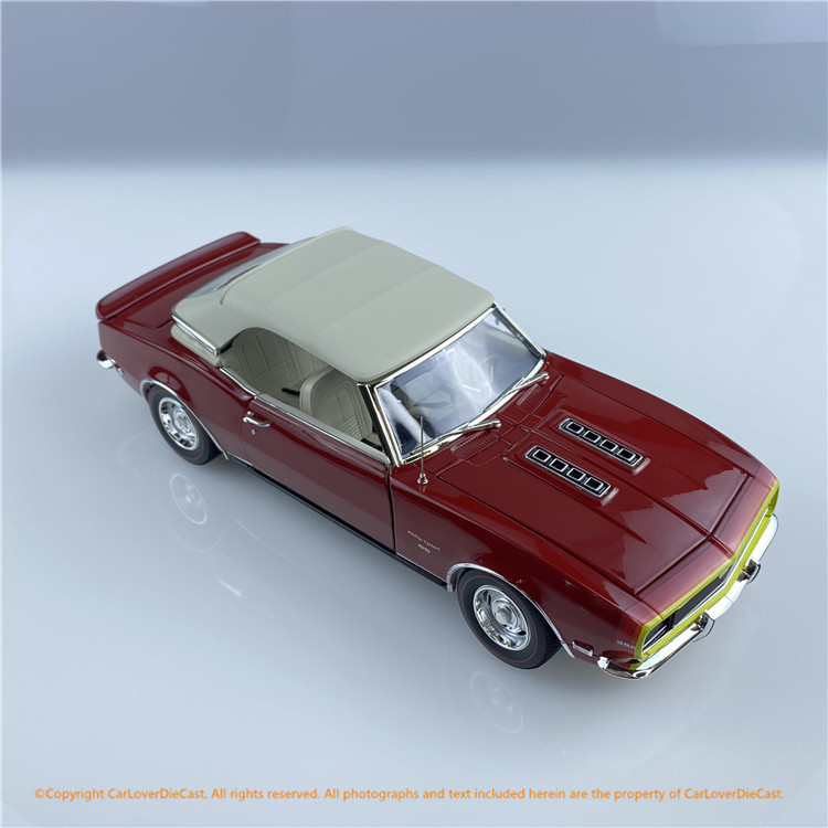 ACME 1:18 1968 Chevrolet Camaro Convertible- Unicon (A1805718