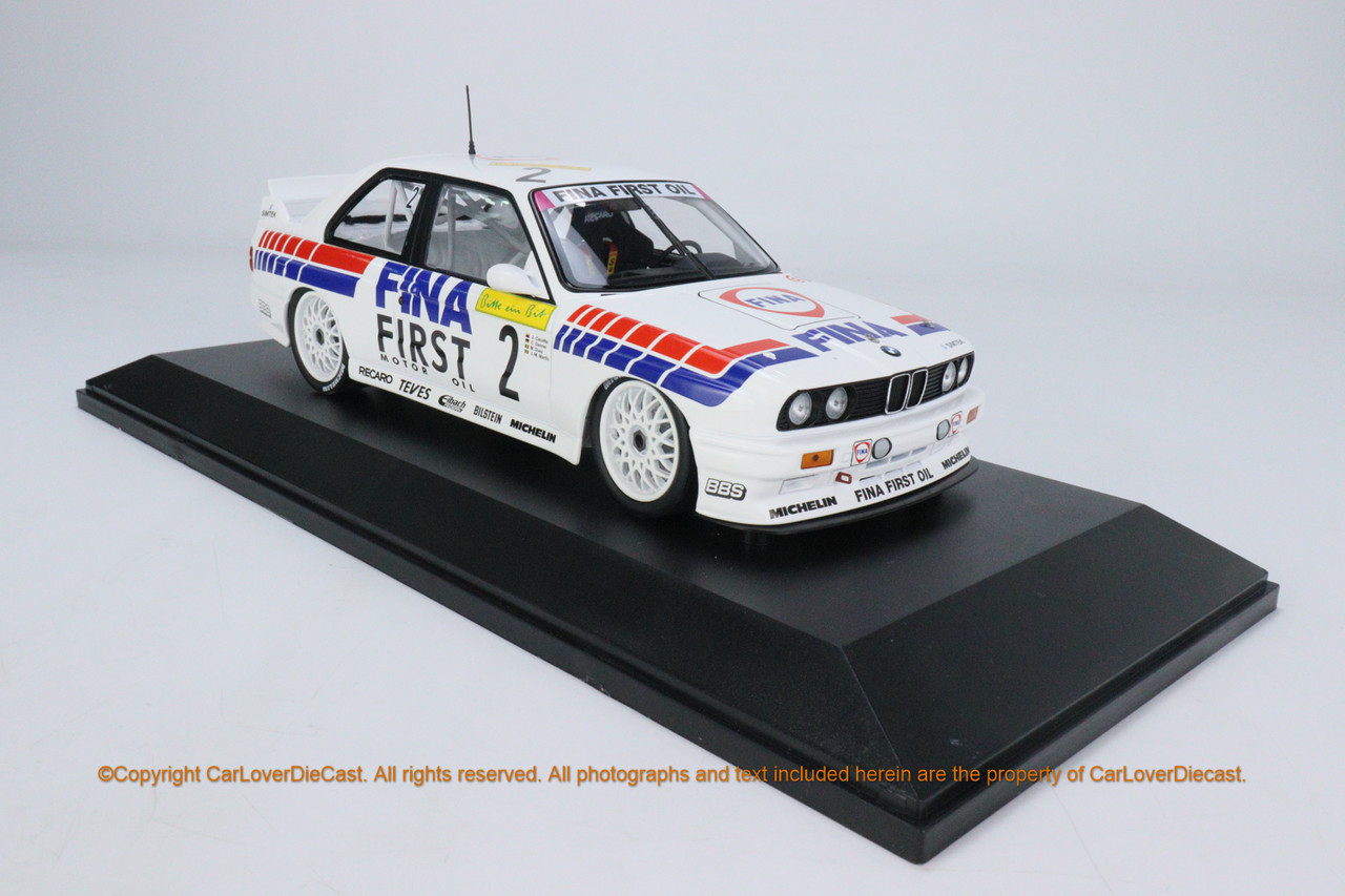 MINICHAMPS 1:18 BMW M3 - FINA MOTORSPORT TEAM - CECOTTO