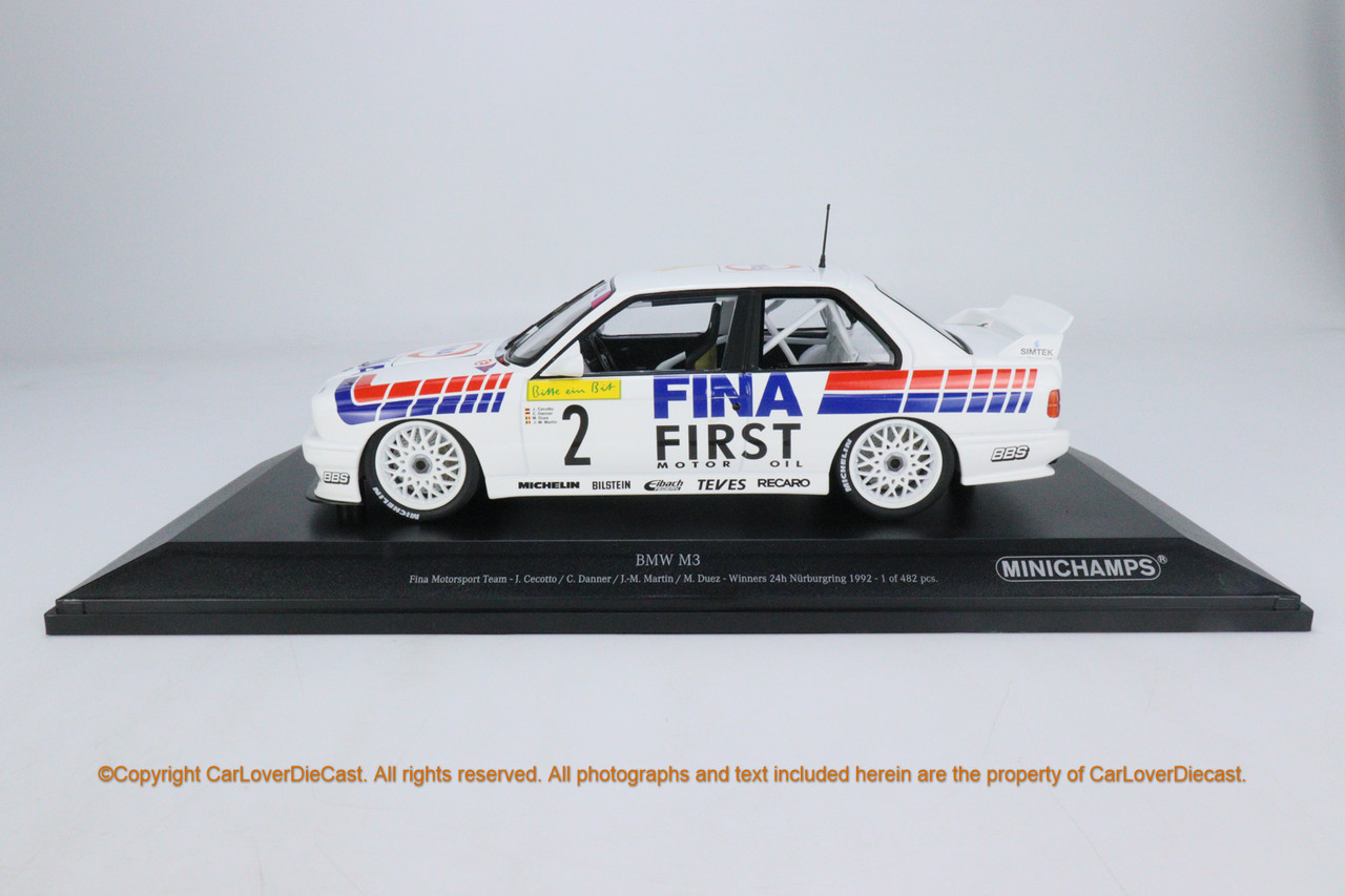 オートアート　1/18 BMW M3 DTM 1992 AUTOART 1992 BMW M3 DTM 