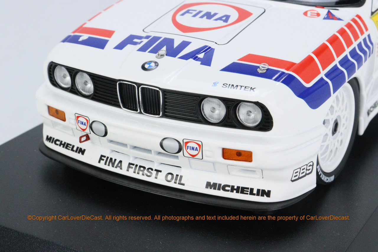 MINICHAMPS 1:18 BMW M3 - FINA MOTORSPORT TEAM - CECOTTO