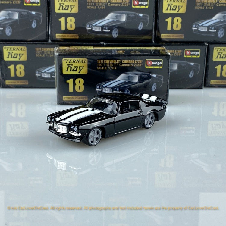 Bburago 1:64 Chevrolet Camaro Z/28 (18-59000#18) Diecast Car Model