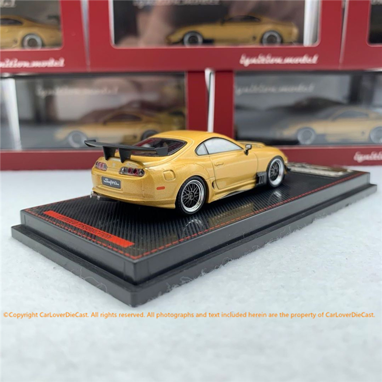 Ignition Model 1:64 Toyota Supra (JZA80) RZ GOLD (IG1866