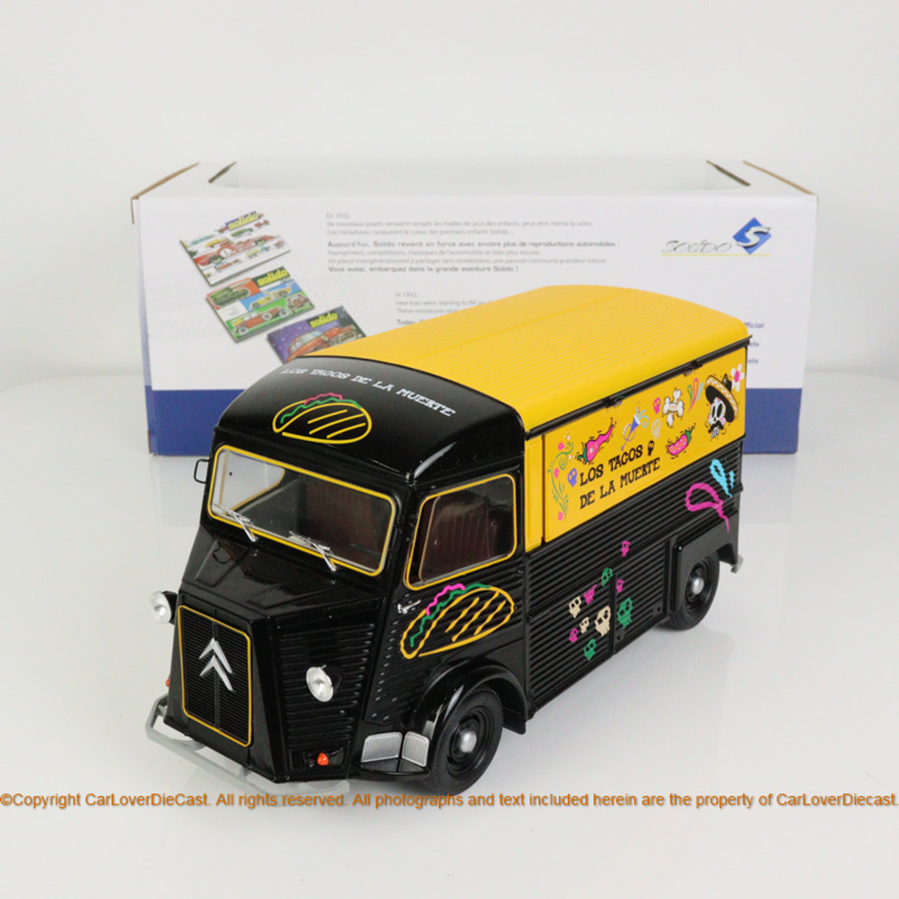 Solido 1:18 CITROËN TYPE HY - TACOS DE LA MUERTE - 1969