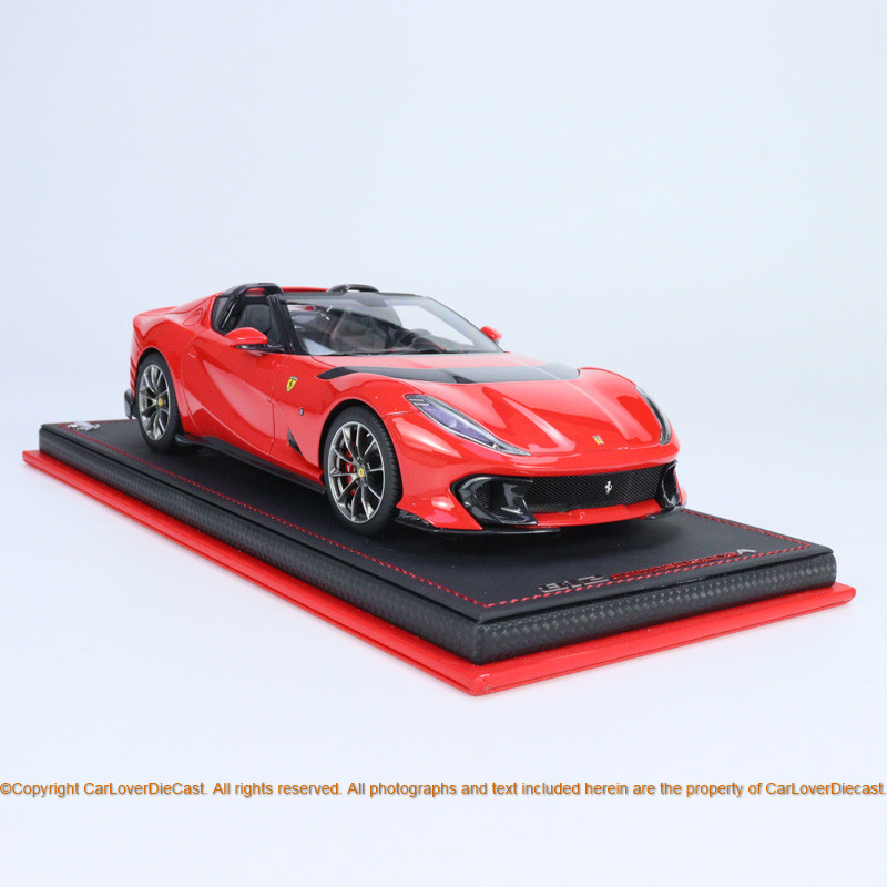 MR Collection 1:18 Ferrari 812 Competizione A Grey/Red/Black