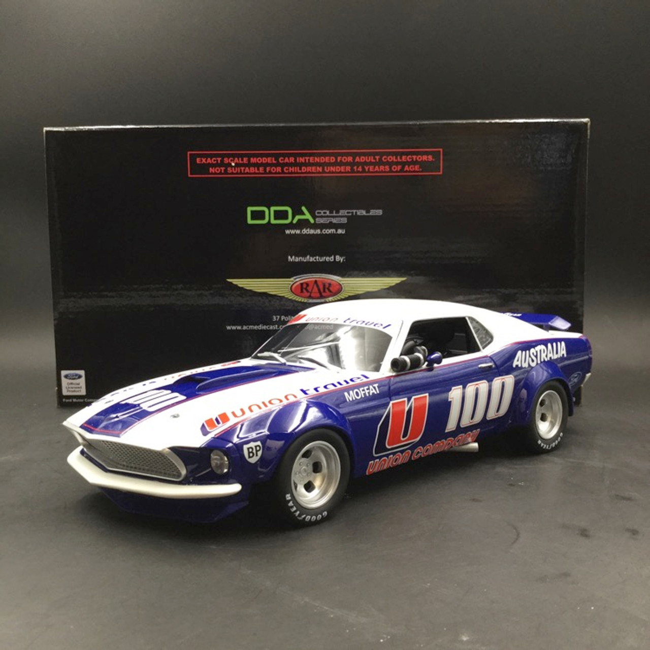 RAR 1:18 U100 1969 Ford Boss 302 Trans Am Mustang - Allan