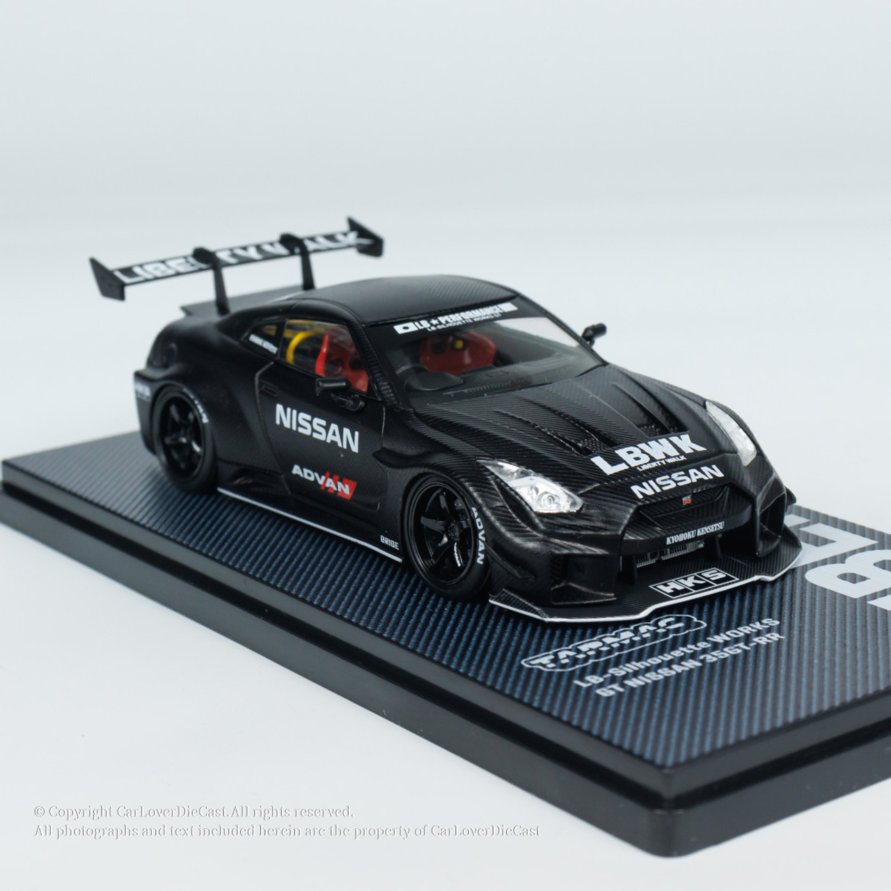 Silhouette - 1/43 LB-Silhouette WORKS GT NISSAN 35GTRR Silhouette(シルエット) 完成品 ミニカー(T43-022-SIL) Tarmac Works(ターマックワークス) Tarmac Works 1:43 LB-Silhouette WORKS GT NISSAN 35GT-RR Full