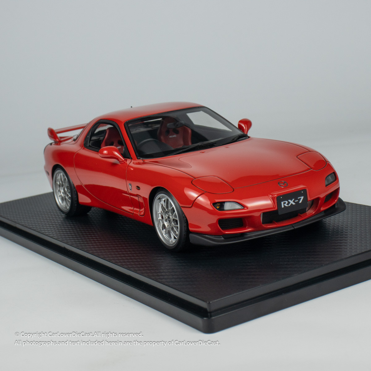 ignition model RX-7 FD3S 赤 1/43 1/43 IG Ignition Model Mazda RX7 RX-7 FEED Afflux GT3 (FD3S