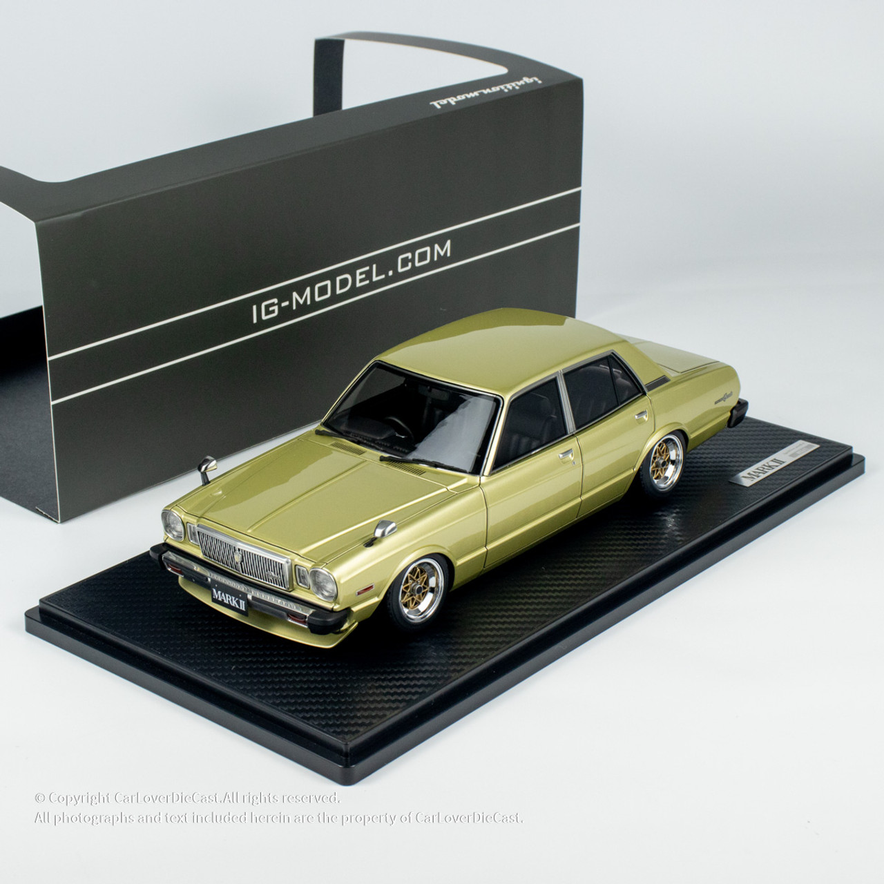 1/18 イグニッションモデル　マーク2 MX41 IG3428 MarkII イグニッションモデル 1/18 トヨタ マークII セダン グランデ