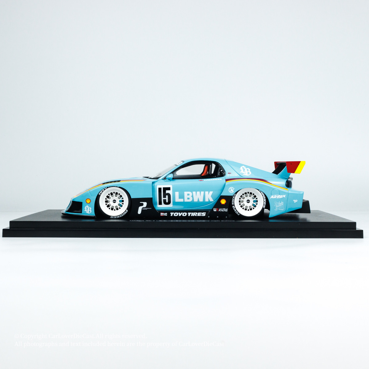 TopSpeed 1:18 MAZDA RX-7 LB-Super Silhouette Liberty Walk Europe